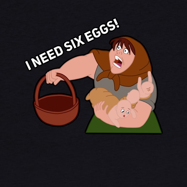 I need six eggs by UnicornMassacres